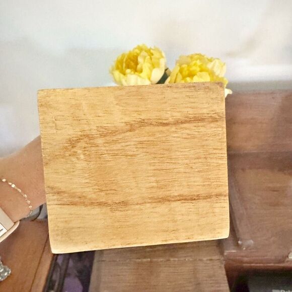 21" Wooden Handmade Abstract Sculpture Statue "Forever Love" Gift Decor Figurine - Picture 3 of 6